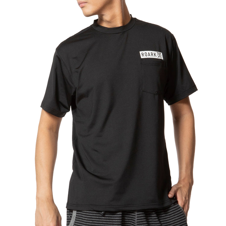 ROARK REVIVAL | ロアークリバイバル S/S RUSHGUARD POCKET TEE - QUICK DRY