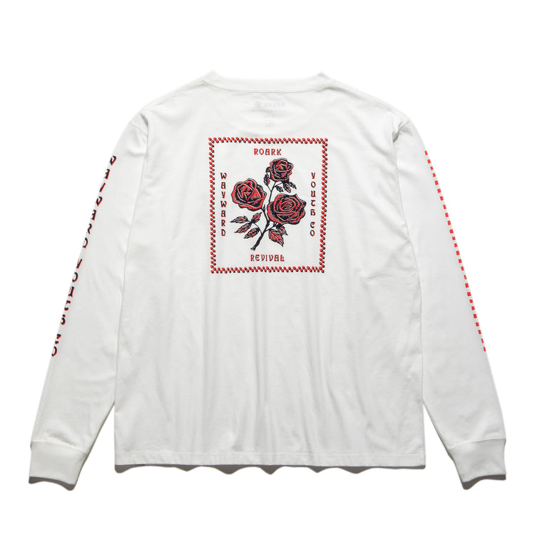 ROARK REVIVAL | ロアークリバイバル “LA ROSA” L/S TEE