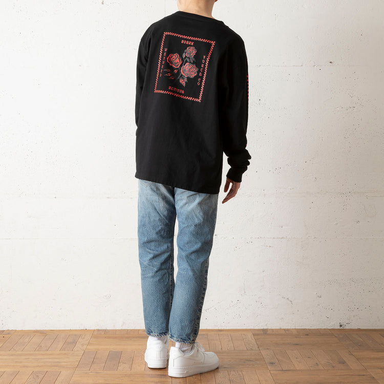 ROARK REVIVAL | ロアークリバイバル “LA ROSA” L/S TEE