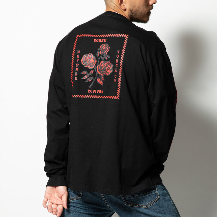 ROARK REVIVAL | ロアークリバイバル “LA ROSA” L/S TEE