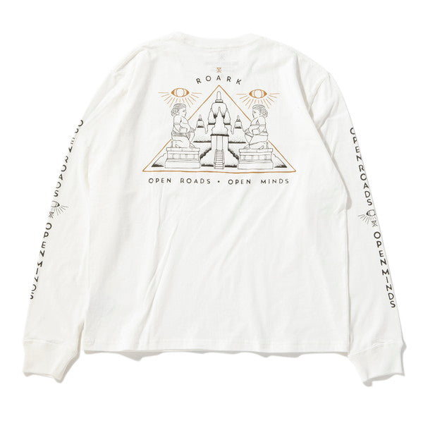 ROARK REVIVAL | ロアークリバイバル “OPEN ROADS” L/S TEE