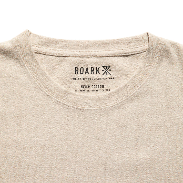 ROARK REVIVAL | ロアークリバイバル　HEMPCOTTON H/W TEE