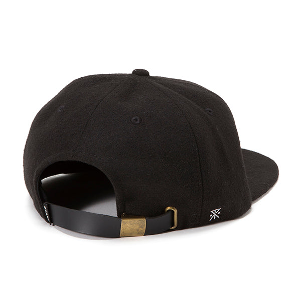 ROARK REVIVAL | ロアークリバイバル　WOOL LOGO CAP w/LEATHER CLOSURE