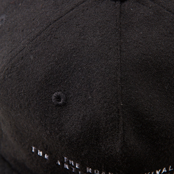 ROARK REVIVAL | ロアークリバイバル　WOOL LOGO CAP w/LEATHER CLOSURE