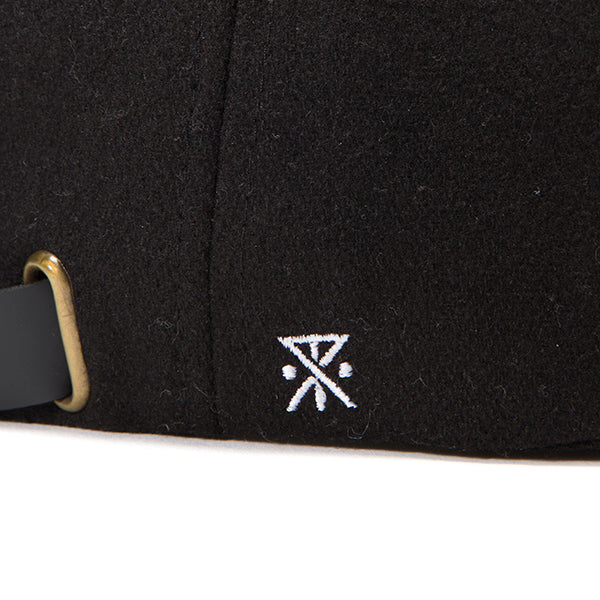 ROARK REVIVAL | ロアークリバイバル WOOL LOGO CAP w/LEATHER CLOSURE