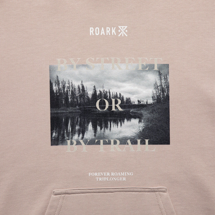 ROARK REVIVAL | ロアークリバイバル “BY STREET OR BY TRAIL“ P/O HOODED SWEAT