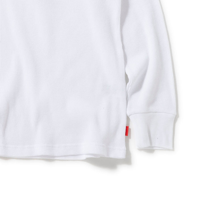 Healthknit | ヘルスニット ファンクショナルワッフルヘンリーネック長袖