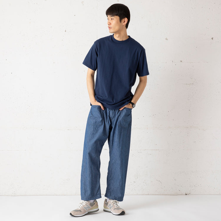 天竺生地 Lサイズ(モデル身長180cm/60kg)