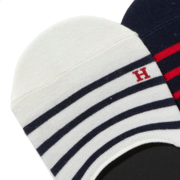 Healthknit | ヘルスニット ボーダーAG+ 3Pソックス