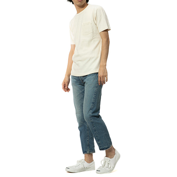 Healthknit | ヘルスニット ブラッシュジャージークルーネック 半袖ポケットTシャツ