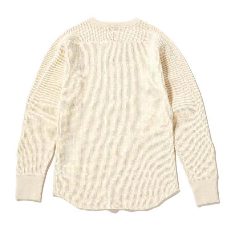 Healthknit | ヘルスニット スーパーヘビーワッフルクルーネック長袖Tシャツ