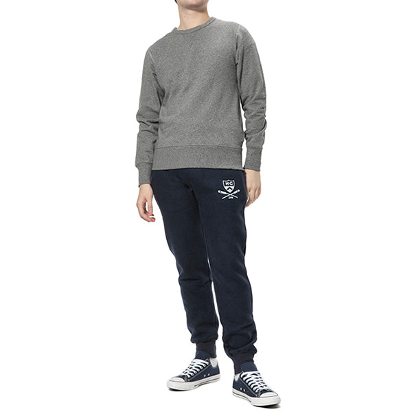 Healthknit | ヘルスニット ヴィンテージヘザースラブスウェット クルーネック長袖