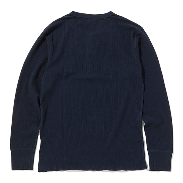 Healthknit | ヘルスニット ベーシックワッフル ヘンリーネック長袖