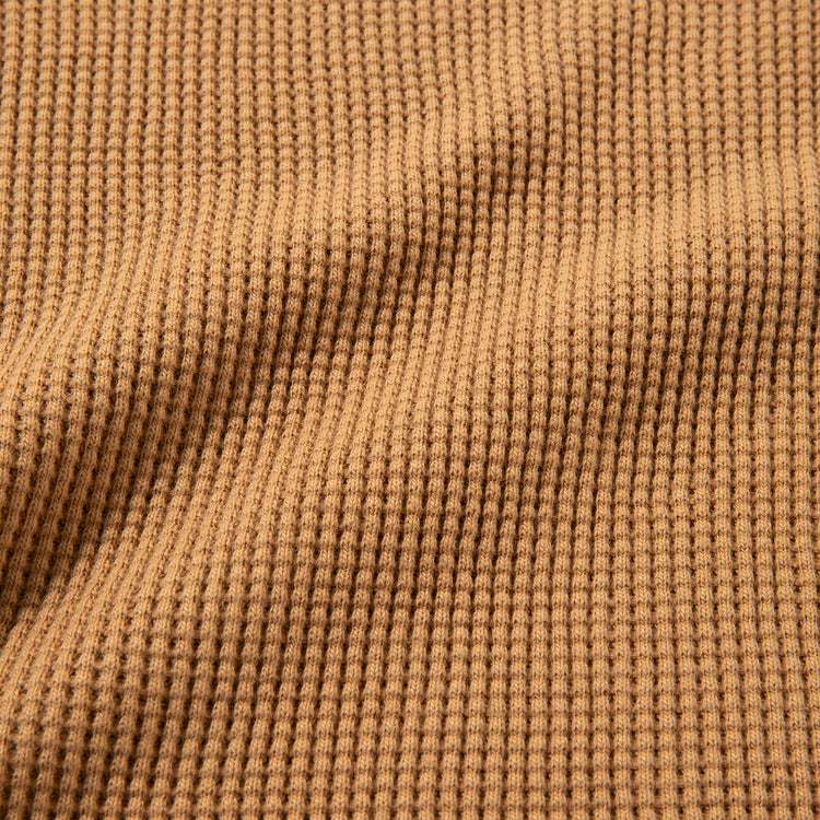 Healthknit | ヘルスニット スーパーヘビーワッフル モックネック長袖