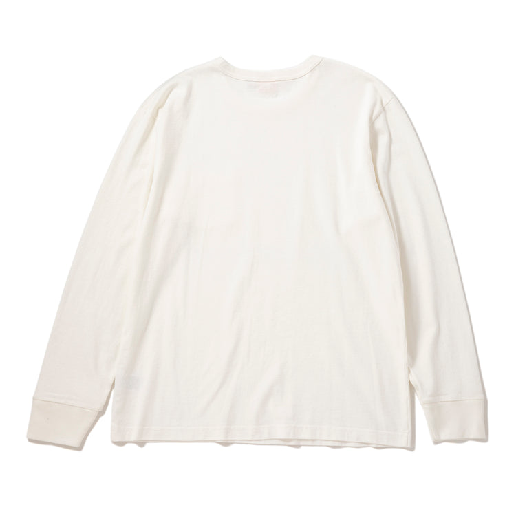 Healthknit | ヘルスニット Made in U.S.A. クルーネックネック長袖ポケットTシャツ