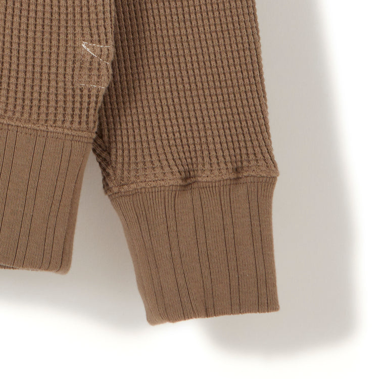 Healthknit | ヘルスニット スーパーヘビーワッフル タートルネック長袖Tシャツ