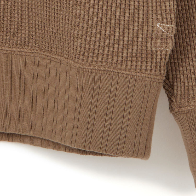 Healthknit | ヘルスニット スーパーヘビーワッフル タートルネック長袖Tシャツ