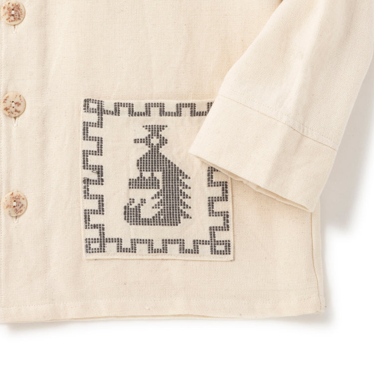 el mare / DEL SOL | エルマレ / デルソル Begin別注 el mare×DEL SOL Guatemala quetzal cardigan