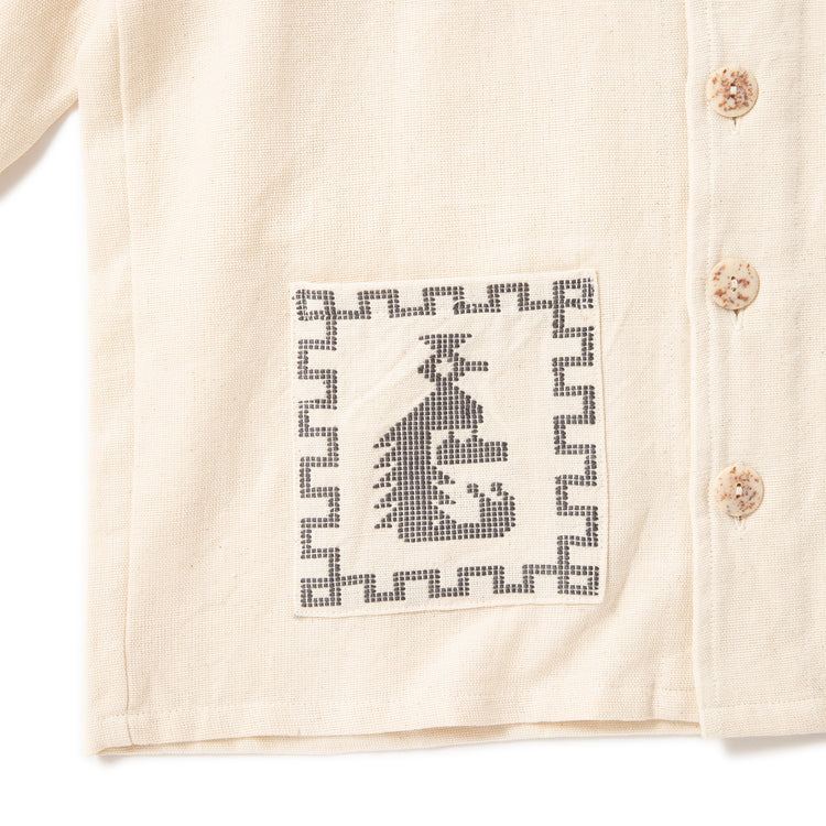 el mare / DEL SOL | エルマレ / デルソル Begin別注 el mare×DEL SOL Guatemala quetzal cardigan