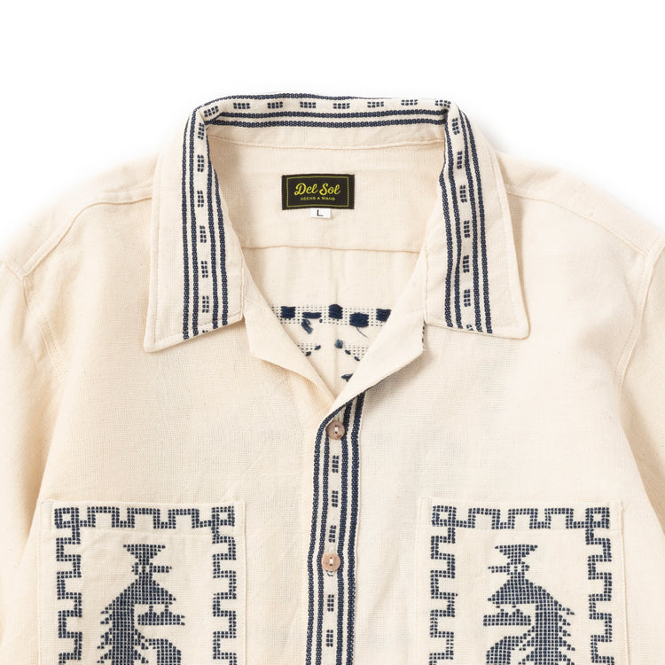 el mare / DEL SOL | エルマレ / デルソル Begin別注 el mare×DEL SOL Guatemala quetzal shirt