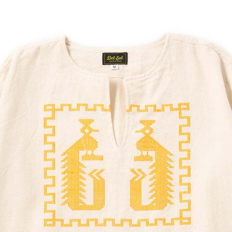 el mare / DEL SOL | エルマレ / デルソル Begin別注 el mare×DEL SOL Guatemala quetzal pullover shirt