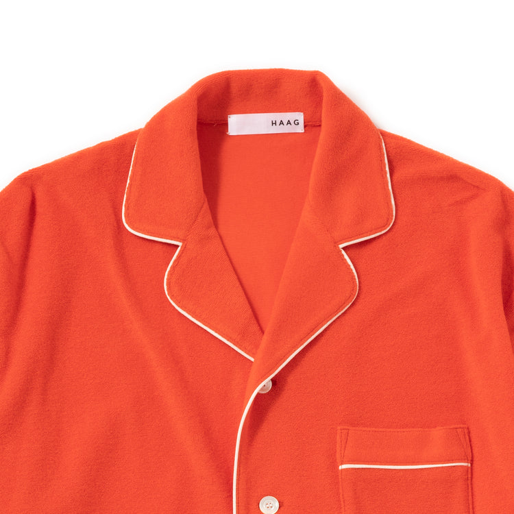 HAAG | ハーグ PAJYAMA SHIRTS ORANGE&SAX