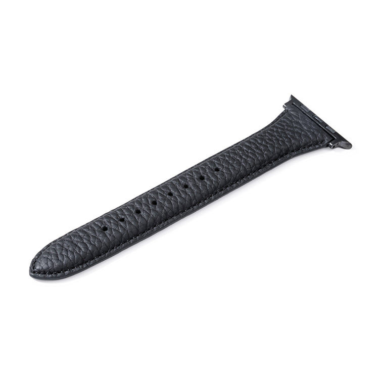 GRAMAS | グラマス German Shrunken-calf Genuine Leather Watchband Pin Buckle Type for Apple Watch