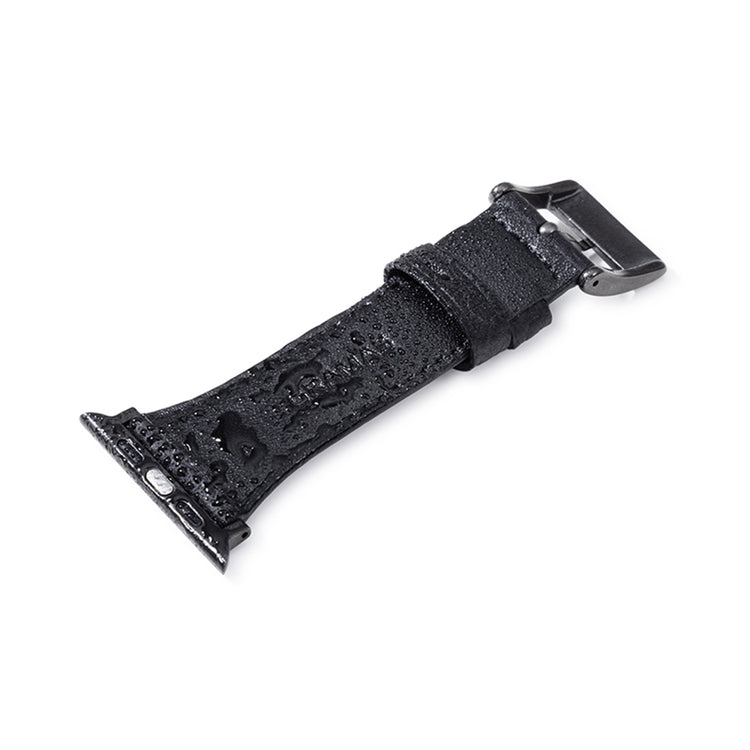 GRAMAS | グラマス　German Shrunken-calf Genuine Leather Watchband Pin Buckle Type for Apple Watch