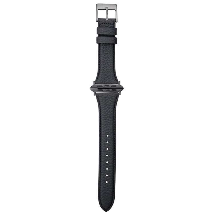 GRAMAS | グラマス　German Shrunken-calf Genuine Leather Watchband Pin Buckle Type for Apple Watch