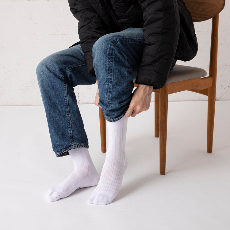 The Role design | ザ・ロールデザイン　PLANE RIB SOCKS MENS