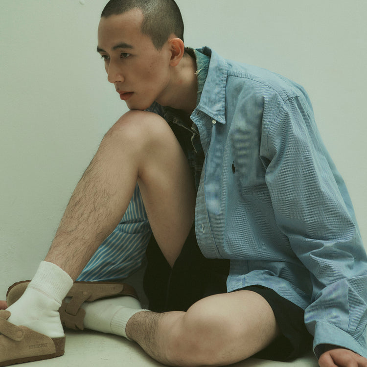 THE ROLE DESIGN | ザ・ロールデザイン SHORT RIB SOCKS MENS
