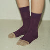 THE ROLE DESIGN | ザ・ロールデザイン BICOLOR SOCKS WOMEN