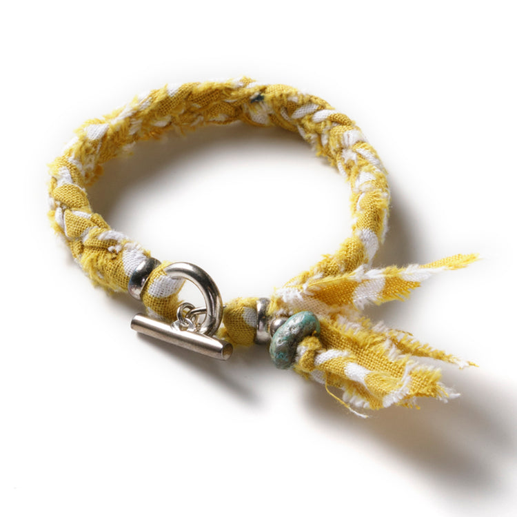 YELLOW/WHITE(七宝小紋)