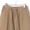 caqu | サキュウ カラーリネンファーマーパンツ