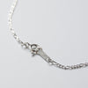 Taaii | ターイ SILVER FIGARO CHAIN SHORT NECKLACE