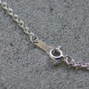 Taaii | ターイ SILVER AZUKI CHAIN SHORT NECKLACE