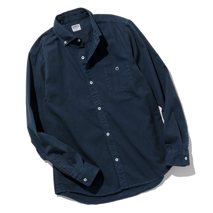 BARNS OUTFITTERS | バーンズ アウトフィッターズ OX REGULER LS SHIRT
