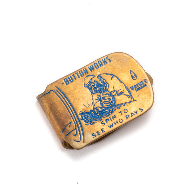 BUTTON WORKS | ボタンワークス YOU PAY MONEYCLIP
