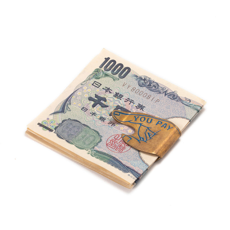 BUTTON WORKS | ボタンワークス YOU PAY MONEYCLIP