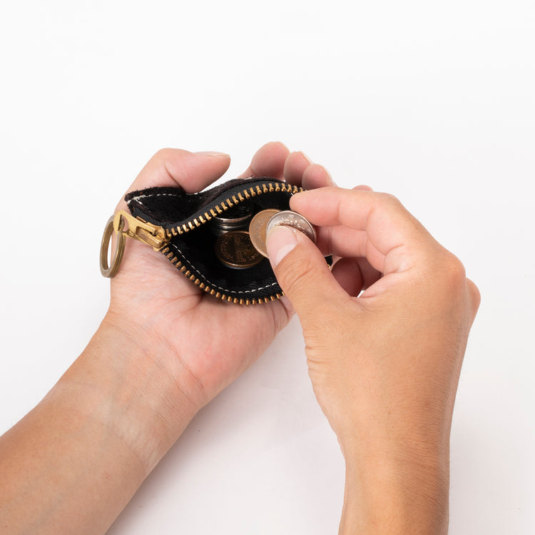 BUTTON WORKS | ボタンワークス SUEDE COIN CASE