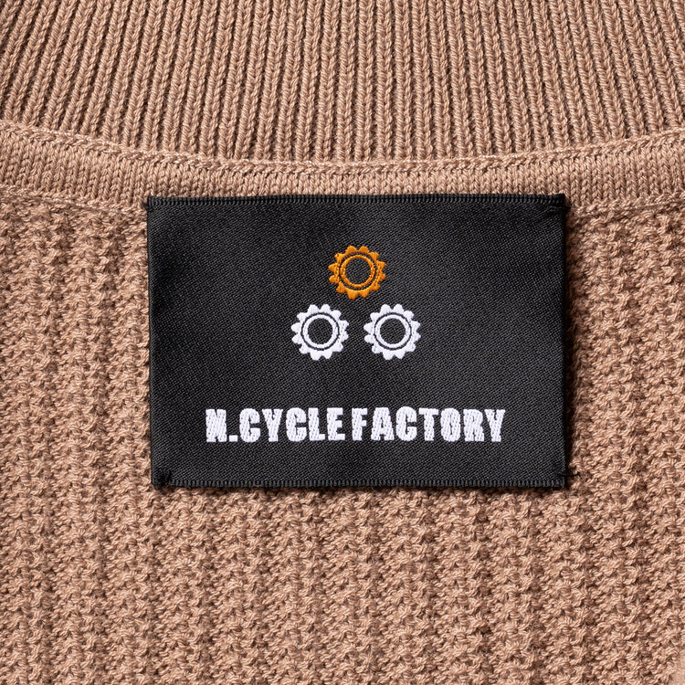 N.CYCLE FACTORY | エヌサイクルファクトリー　ホールガーメントサイクルニット