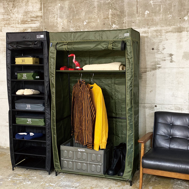SLOWER | スロウワー DUSTPROOF SHOERACK Cooper