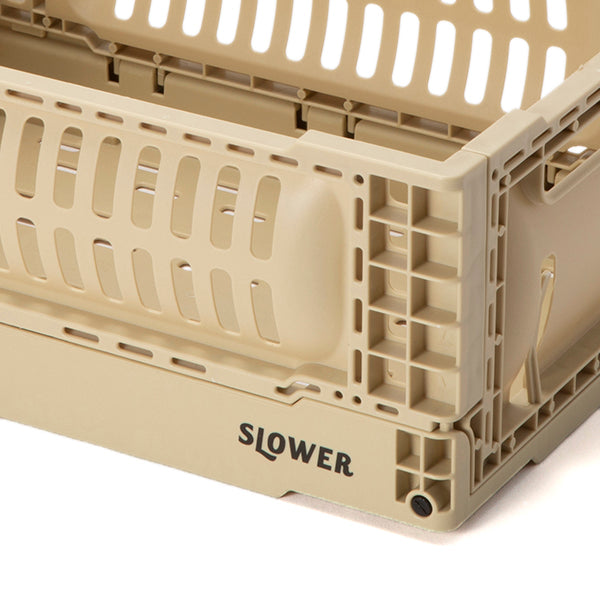 SLOWER | スロウワー FOLDING CONTAINER Bask(S)