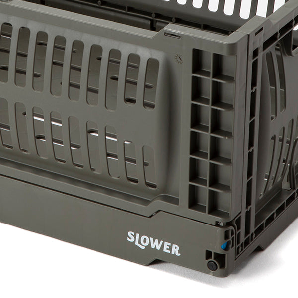 SLOWER | スロウワー FOLDING CONTAINER Bask(L)
