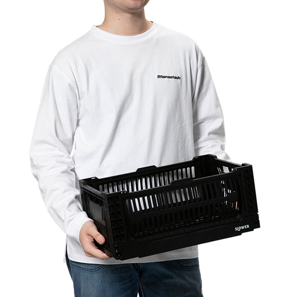 SLOWER | スロウワー FOLDING CONTAINER Bask(L)