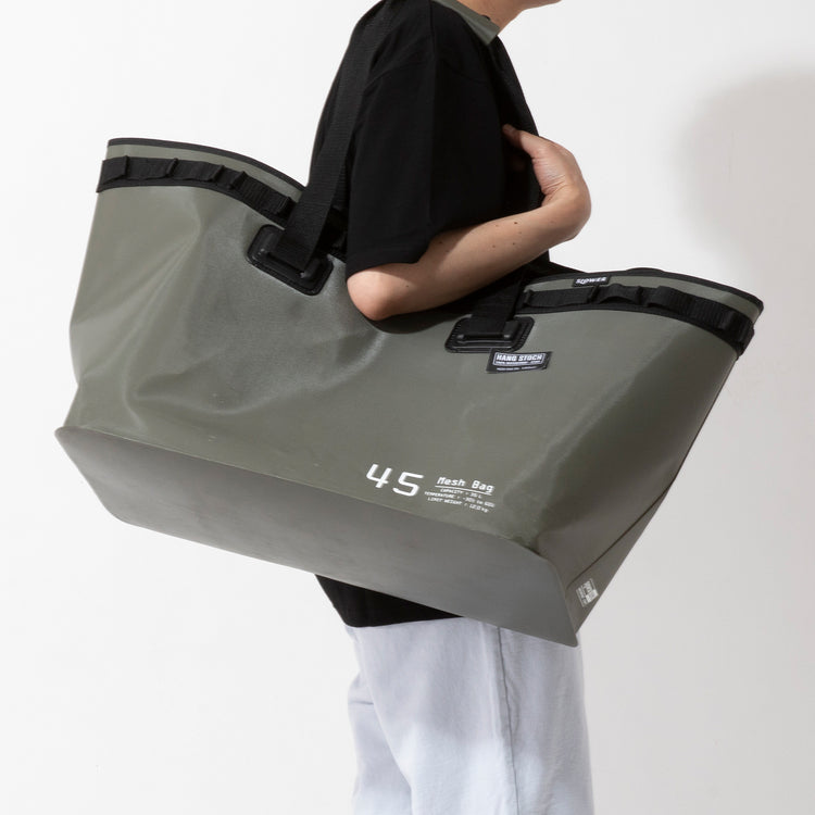 SLOWER | スロウワー HANG STOCK MESH BAG 35L