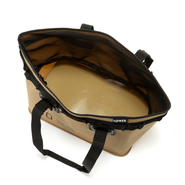 SLOWER | スロウワー HANG STOCK MESH BAG 12L