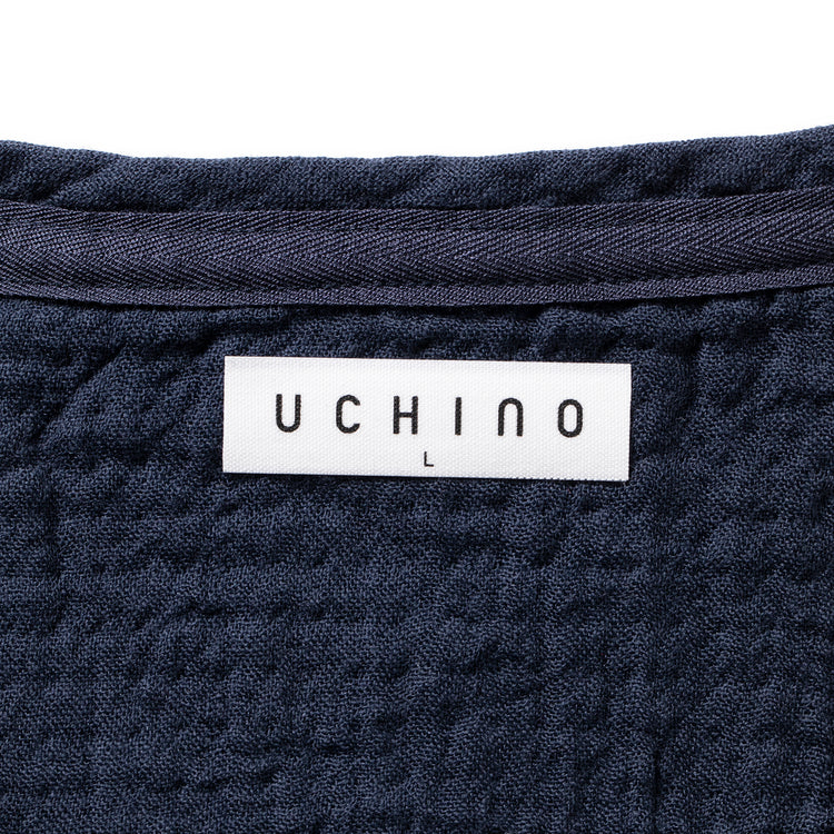 Uchino | ウチノ Begin別注 マシュマロワッフルガーゼライト Vネックカットソー