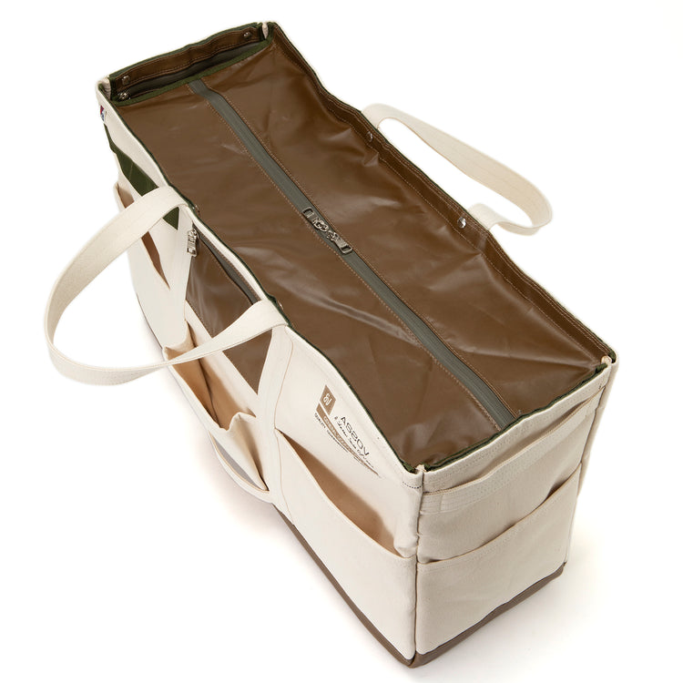 AS2OV | アッソブ ALBERTON CANVAS TOTE L