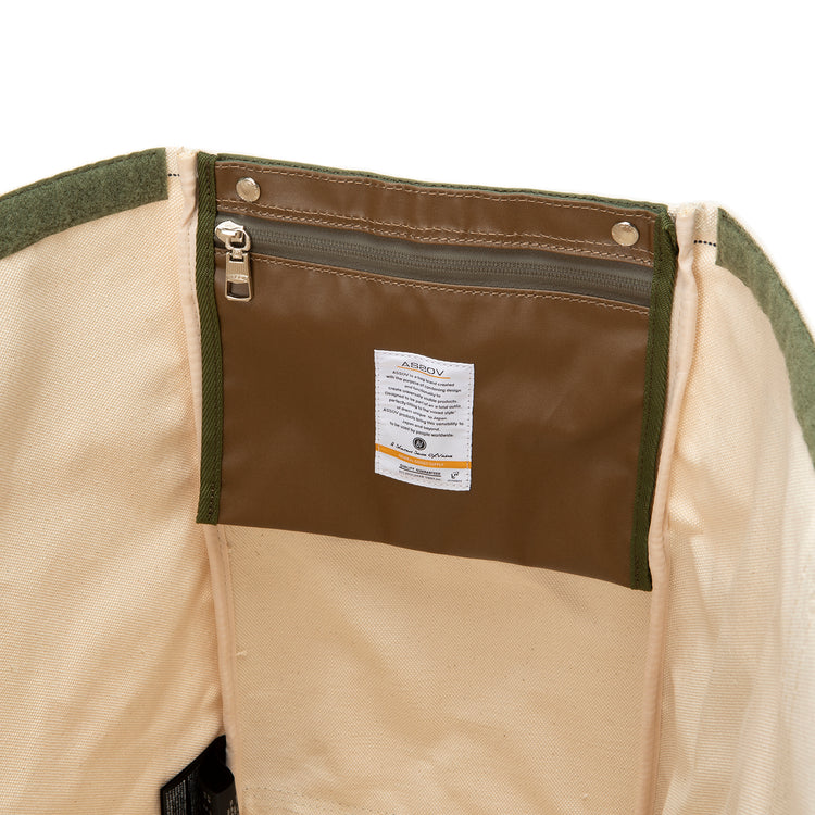 AS2OV | アッソブ ALBERTON CANVAS TOTE L